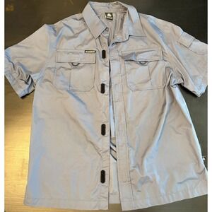 Vintage Nike ACG Gray  Men's Shirt Pocket Size M